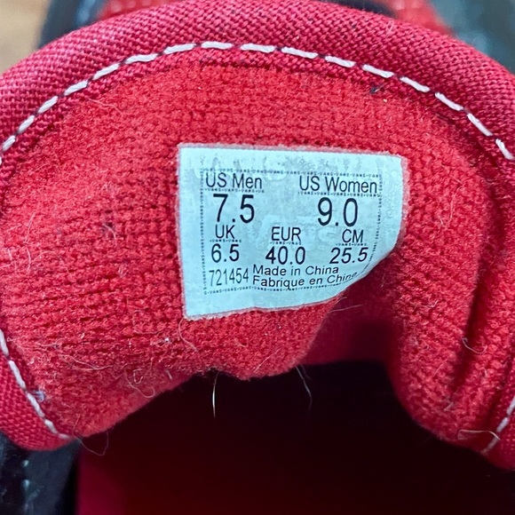 Vans Style 36 Sf Rubber Dip Chili Pepper Black size Men's 7.5/Women's 9/EUR 40 - Picture 6 of 12